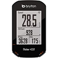 Los mejores  - Bryton Rider 420 E Ciclocomputador GPS- Sin género- Negro- Talla Única